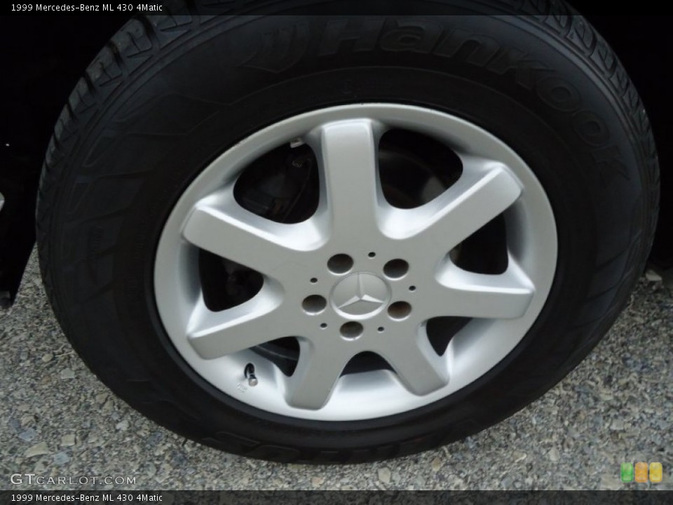 1999 Mercedes-Benz ML 430 4Matic Wheel and Tire Photo #52854714
