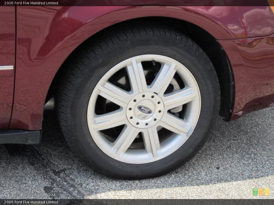 2006 Ford Five Hundred Limited Wheel and Tire Photo #52860699