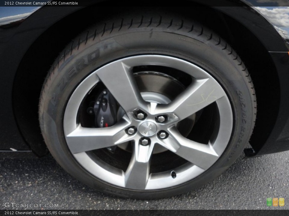 2012 Chevrolet Camaro SS/RS Convertible Wheel and Tire Photo #52861344