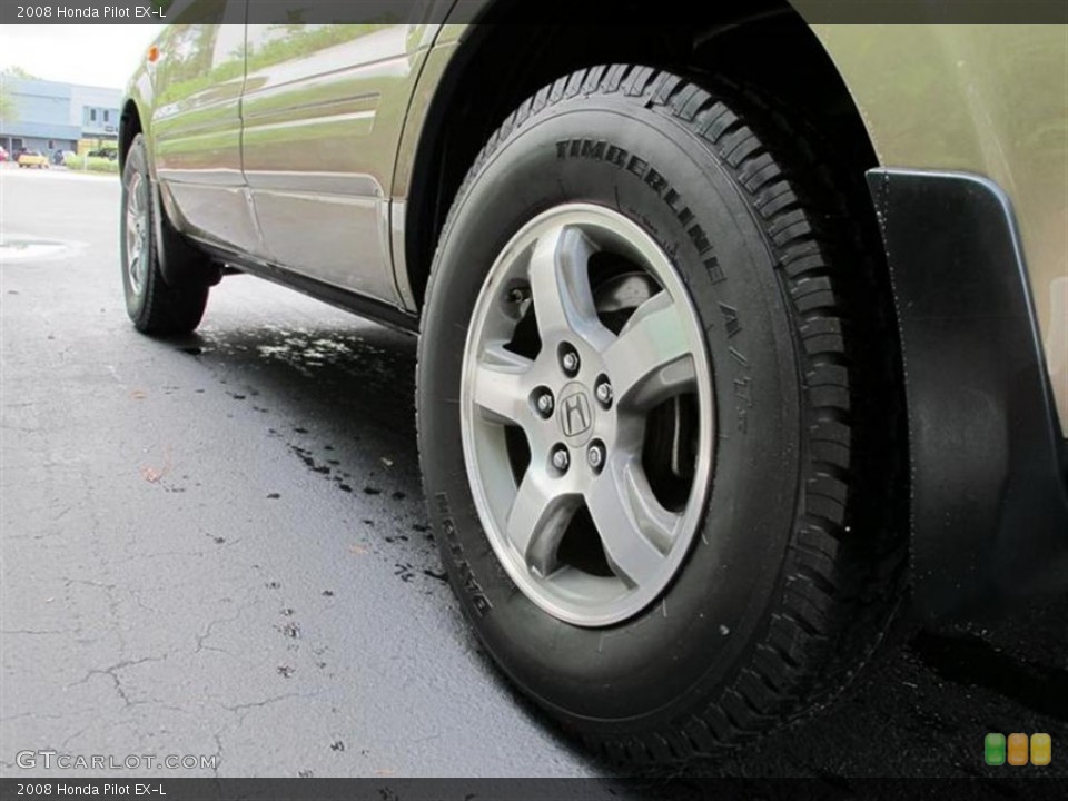 2008 Honda Pilot EX-L Wheel and Tire Photo #52862010