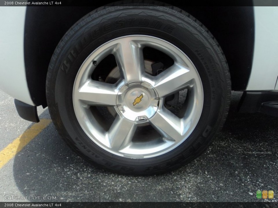 2008 Chevrolet Avalanche LT 4x4 Wheel and Tire Photo #52862868