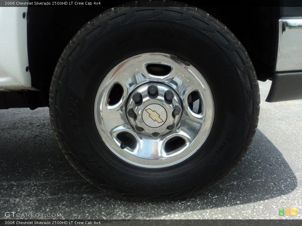 2006 Chevrolet Silverado 2500HD LT Crew Cab 4x4 Wheel and Tire Photo #52863318