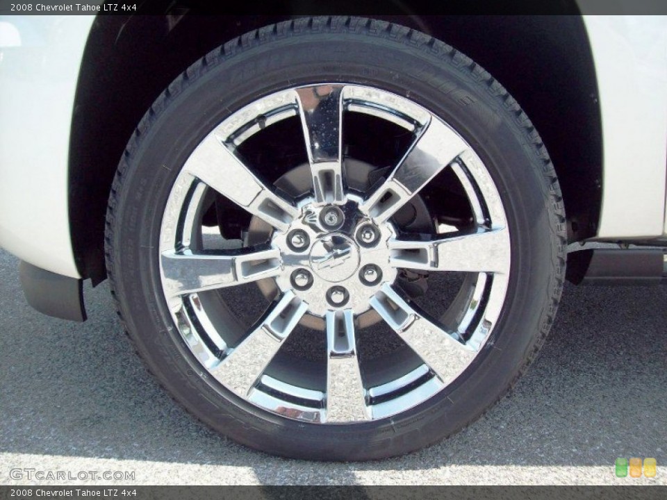 2008 Chevrolet Tahoe LTZ 4x4 Wheel and Tire Photo #52873314