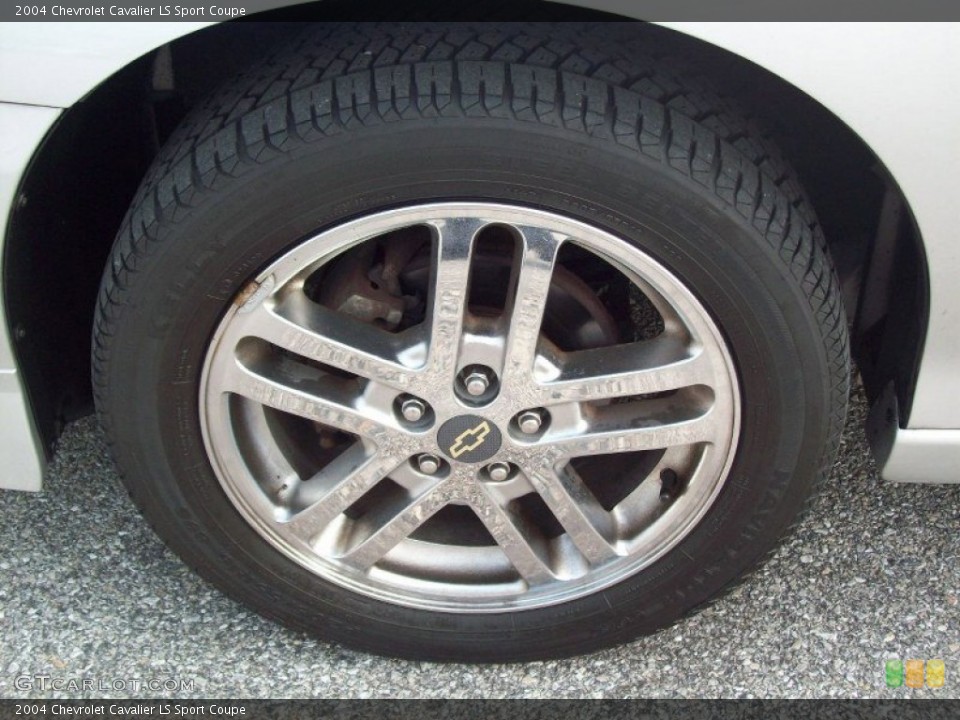 2004 Chevrolet Cavalier LS Sport Coupe Wheel and Tire Photo #52874322