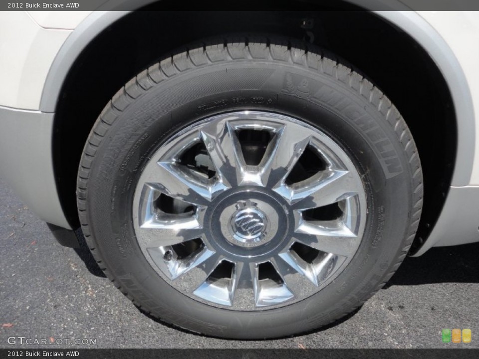 2012 Buick Enclave AWD Wheel and Tire Photo #52878279