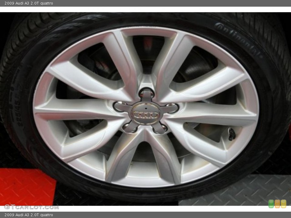 2009 Audi A3 2.0T quattro Wheel and Tire Photo #52879053