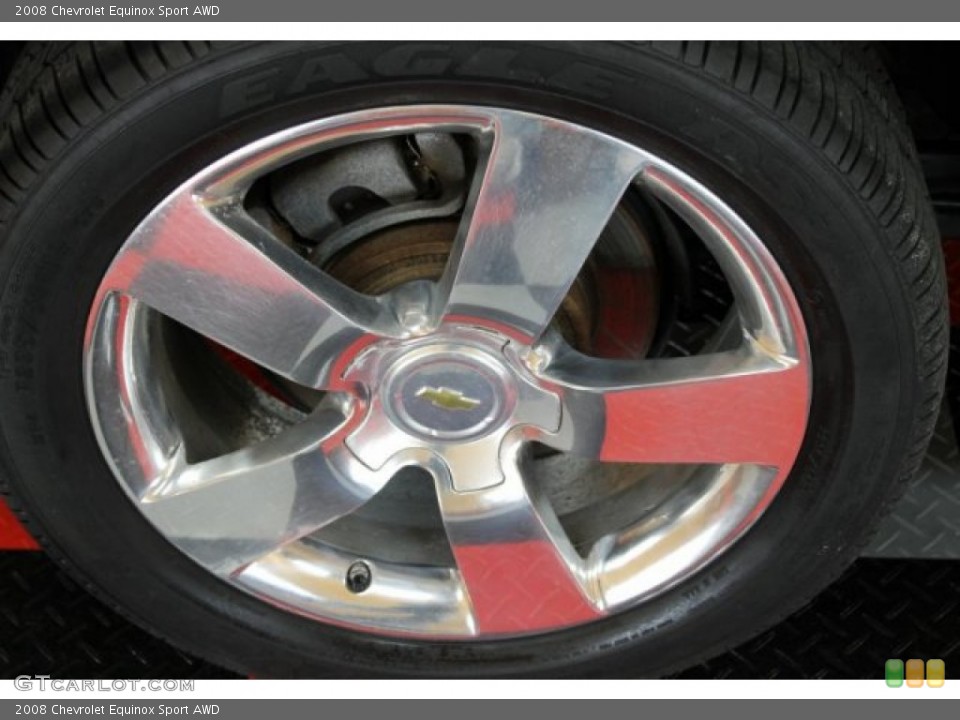 2008 Chevrolet Equinox Sport AWD Wheel and Tire Photo #52880259