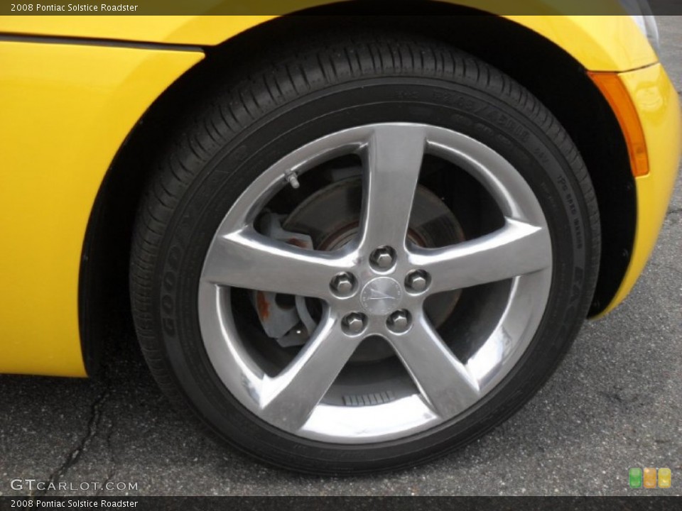 2008 Pontiac Solstice Roadster Wheel and Tire Photo #52882815