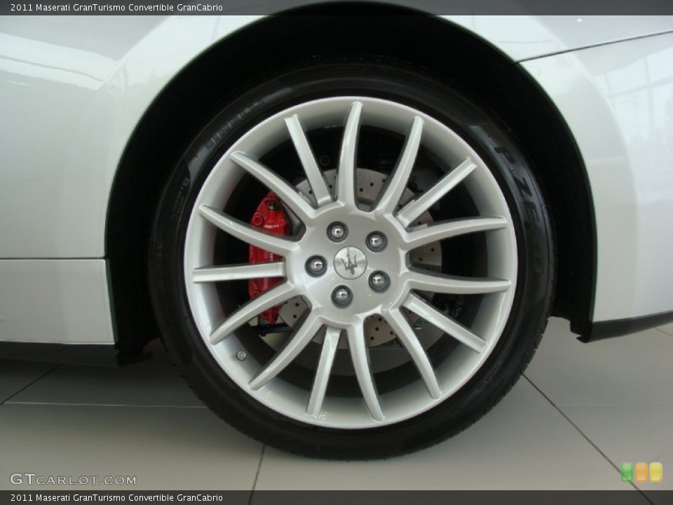 2011 Maserati GranTurismo Convertible GranCabrio Wheel and Tire Photo #52884903