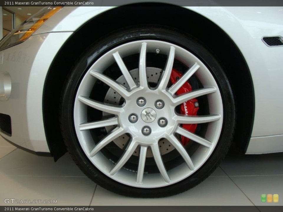 2011 Maserati GranTurismo Convertible GranCabrio Wheel and Tire Photo #52884915