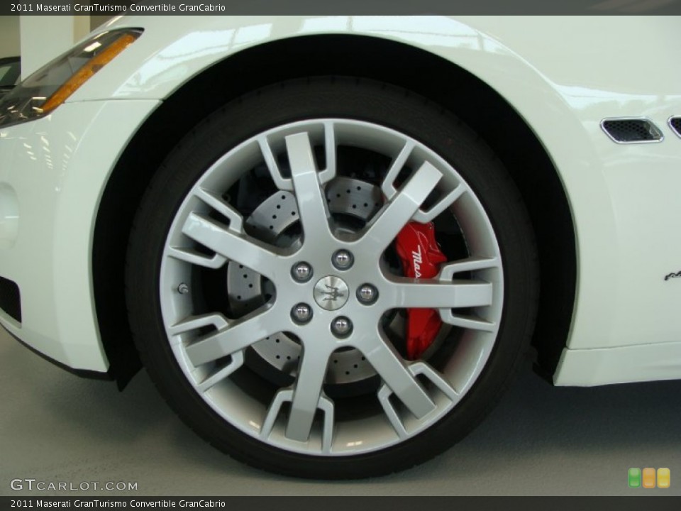 2011 Maserati GranTurismo Convertible GranCabrio Wheel and Tire Photo #52885602