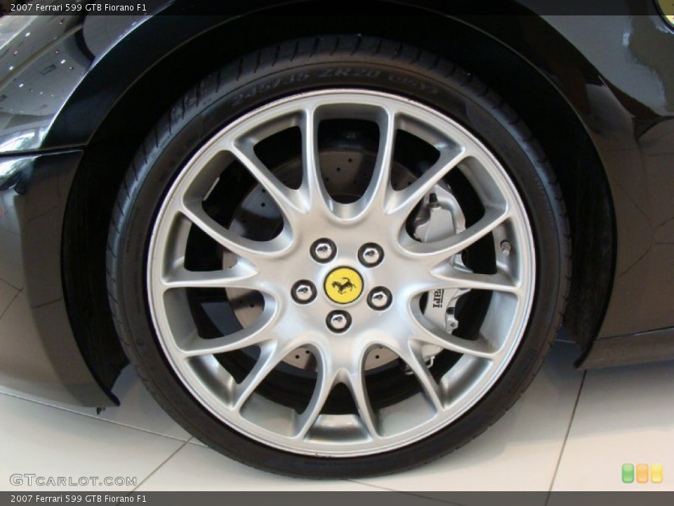 2007 Ferrari 599 GTB Fiorano F1 Wheel and Tire Photo #52886712