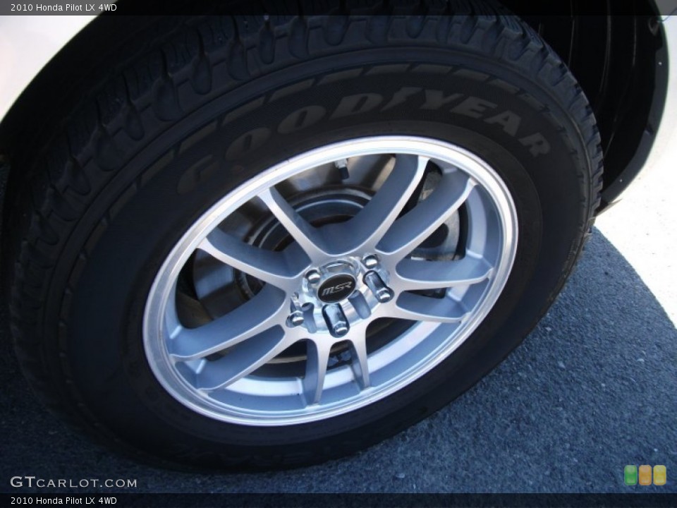 2010 Honda Pilot Custom Wheel and Tire Photo #52891023
