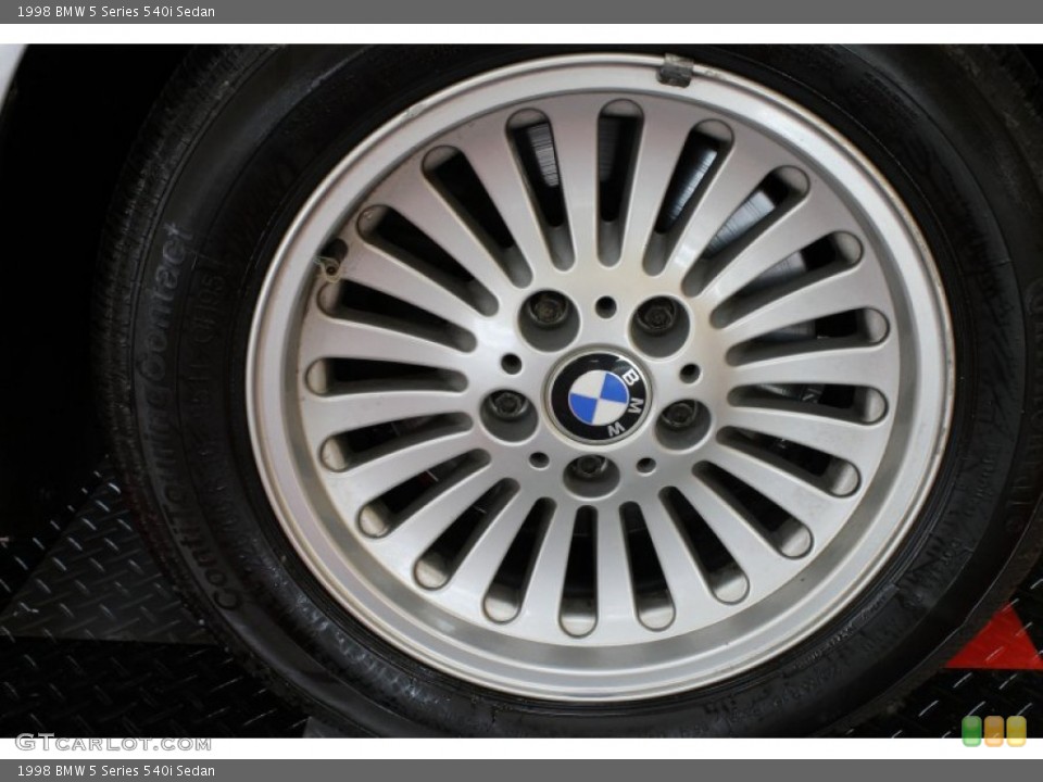 1998 BMW 5 Series 540i Sedan Wheel and Tire Photo #52892229