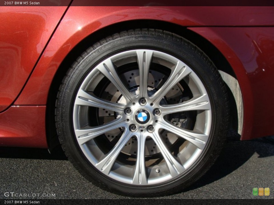 2007 BMW M5 Sedan Wheel and Tire Photo #52895553