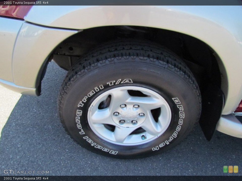 2001 Toyota Sequoia SR5 4x4 Wheel and Tire Photo #52896999