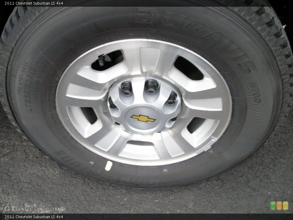 2011 Chevrolet Suburban LS 4x4 Wheel and Tire Photo #52898988