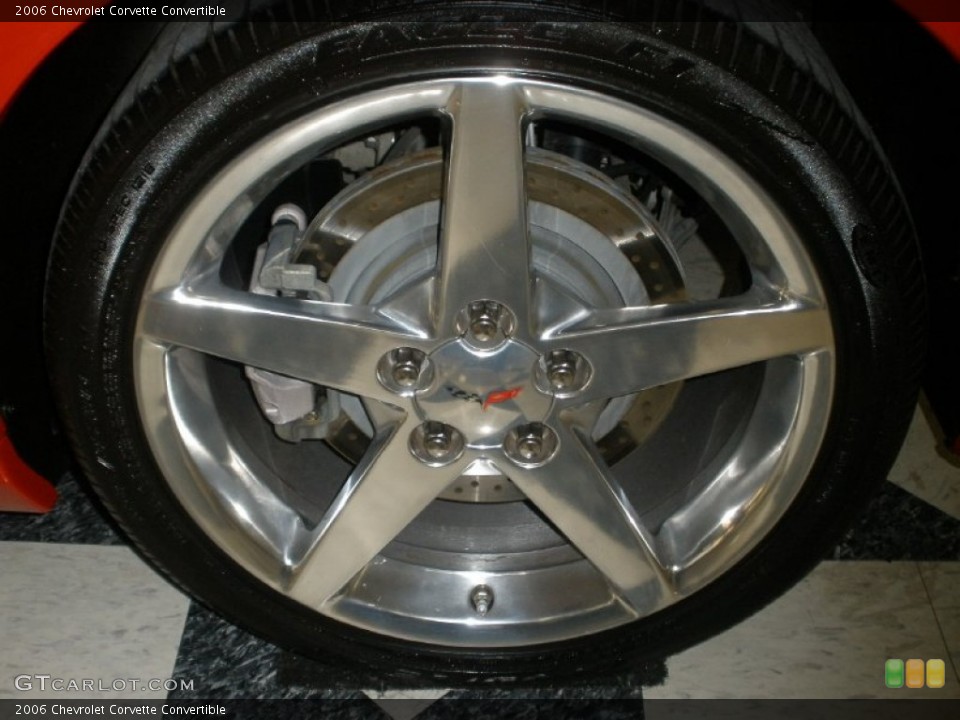 2006 Chevrolet Corvette Convertible Wheel and Tire Photo #52904889