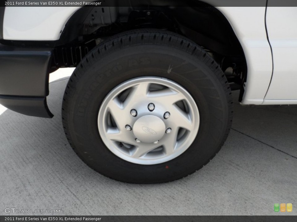 2011 Ford E Series Van E350 XL Extended Passenger Wheel and Tire Photo #52909632