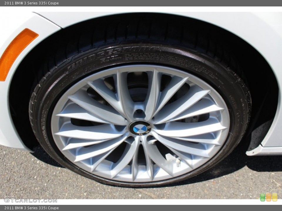 2011 BMW 3 Series 335i Coupe Wheel and Tire Photo #52910187