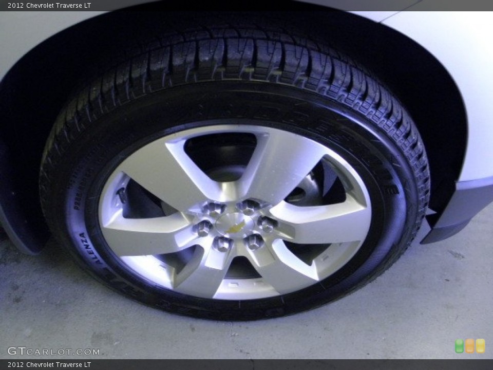 2012 Chevrolet Traverse LT Wheel and Tire Photo #52911195