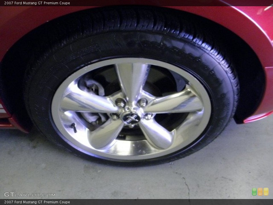 2007 Ford Mustang GT Premium Coupe Wheel and Tire Photo #52913121