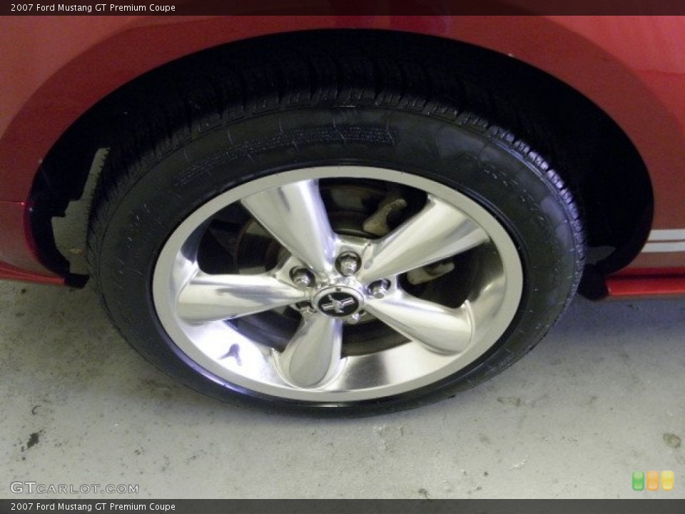 2007 Ford Mustang GT Premium Coupe Wheel and Tire Photo #52913202