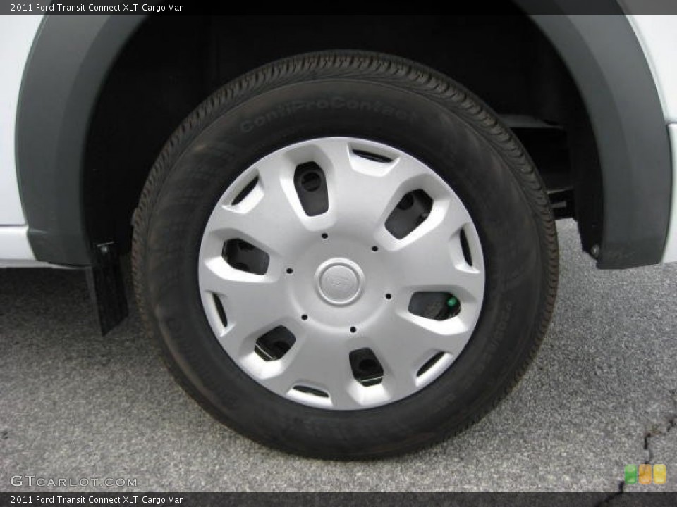 2011 Ford Transit Connect XLT Cargo Van Wheel and Tire Photo #52915926