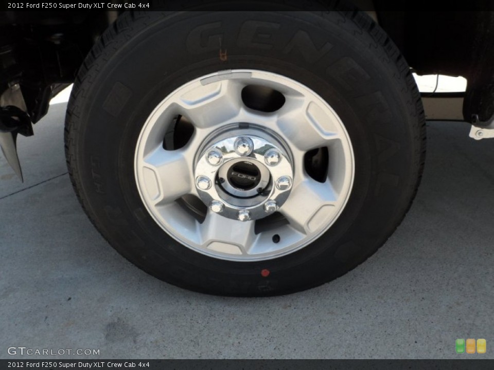 2012 Ford F250 Super Duty XLT Crew Cab 4x4 Wheel and Tire Photo #52916157