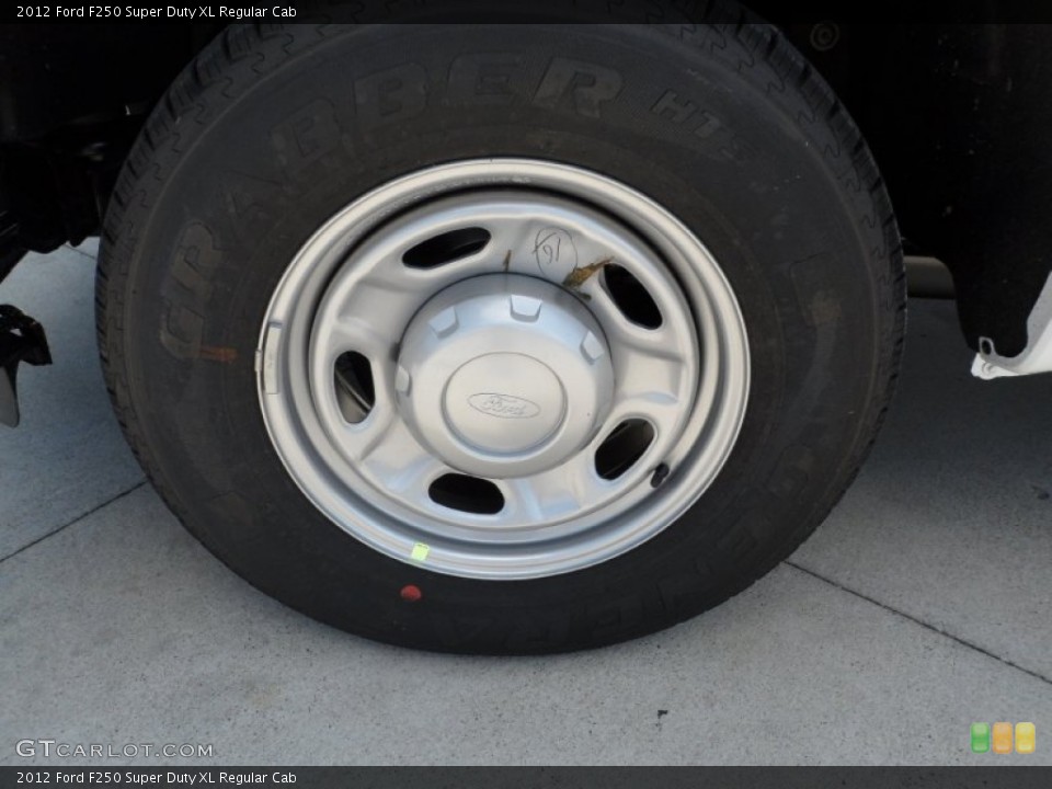 2012 Ford F250 Super Duty XL Regular Cab Wheel and Tire Photo #52916715