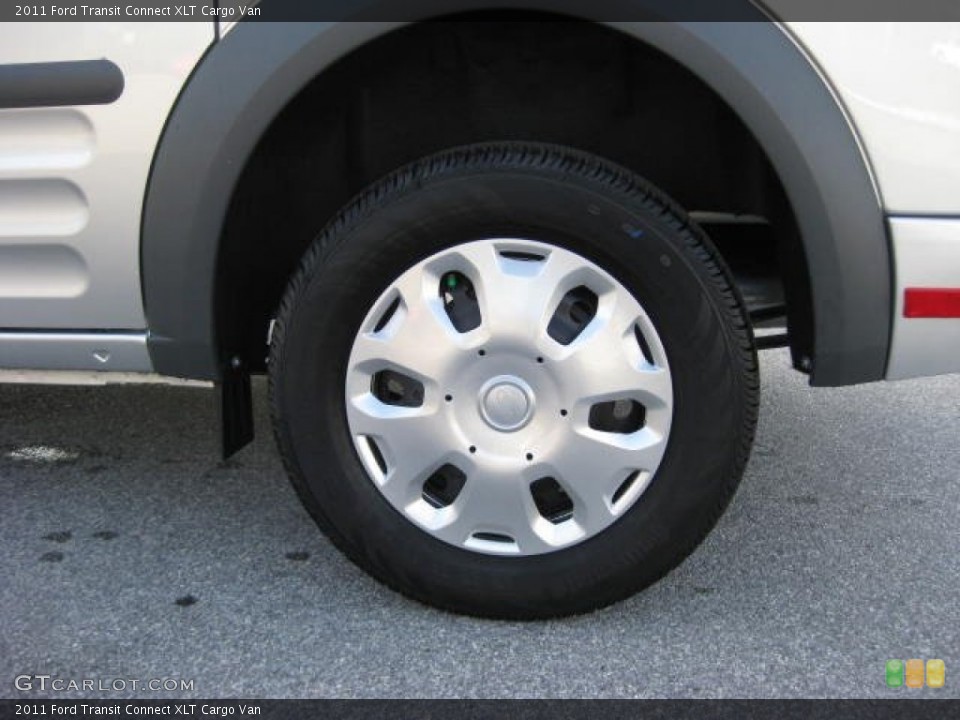 2011 Ford Transit Connect XLT Cargo Van Wheel and Tire Photo #52917477