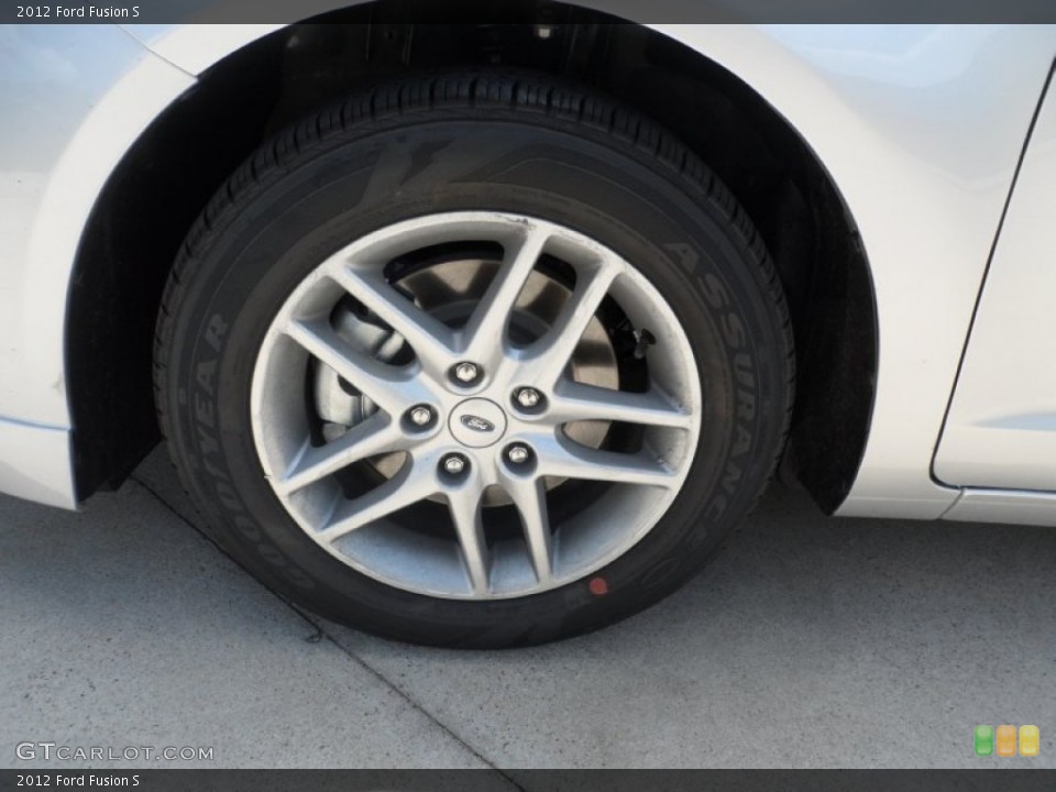 2012 Ford Fusion S Wheel and Tire Photo #52917762