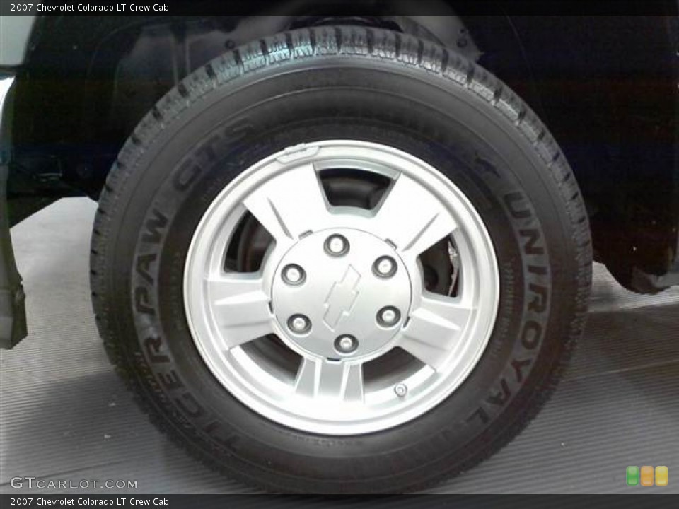2007 Chevrolet Colorado LT Crew Cab Wheel and Tire Photo #52918275
