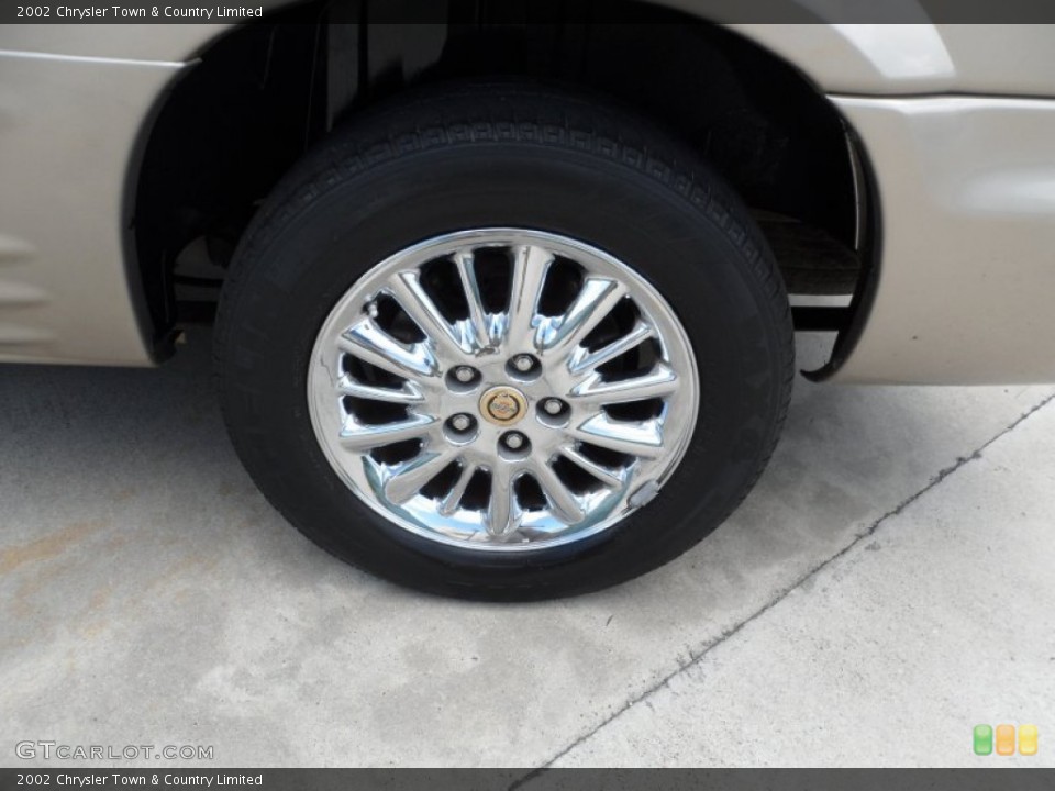 2002 Chrysler Town & Country Limited Wheel and Tire Photo #52918989