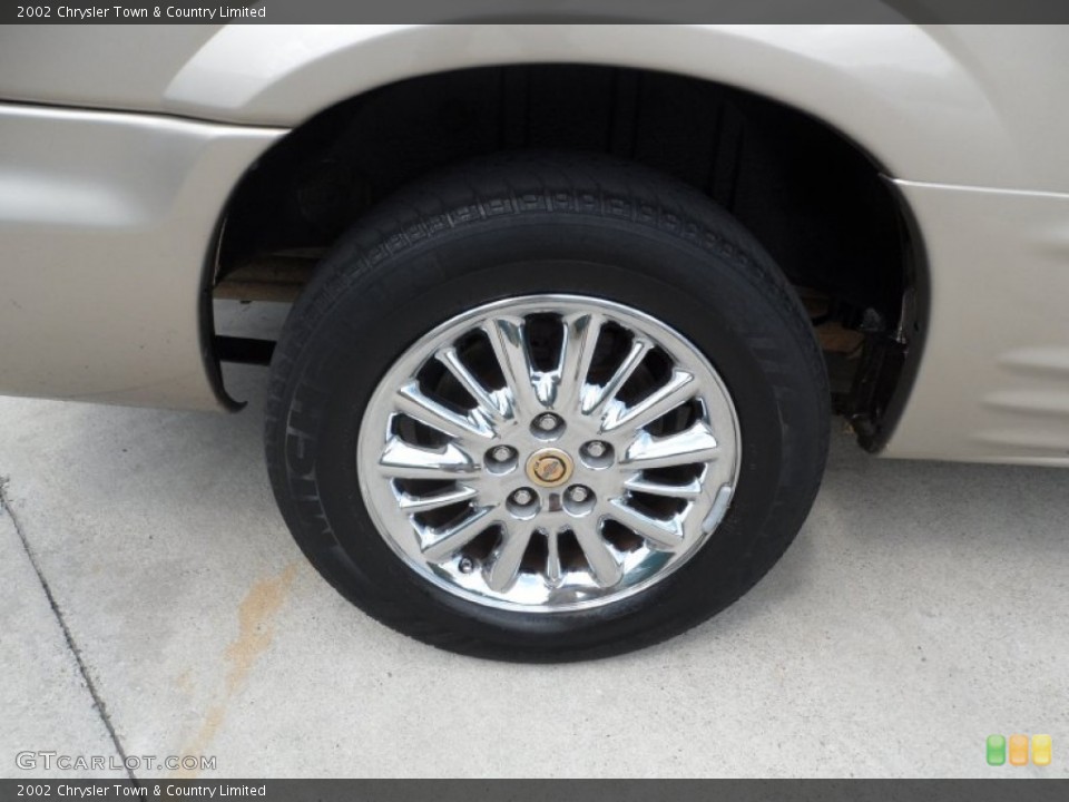 2002 Chrysler Town & Country Limited Wheel and Tire Photo #52918997