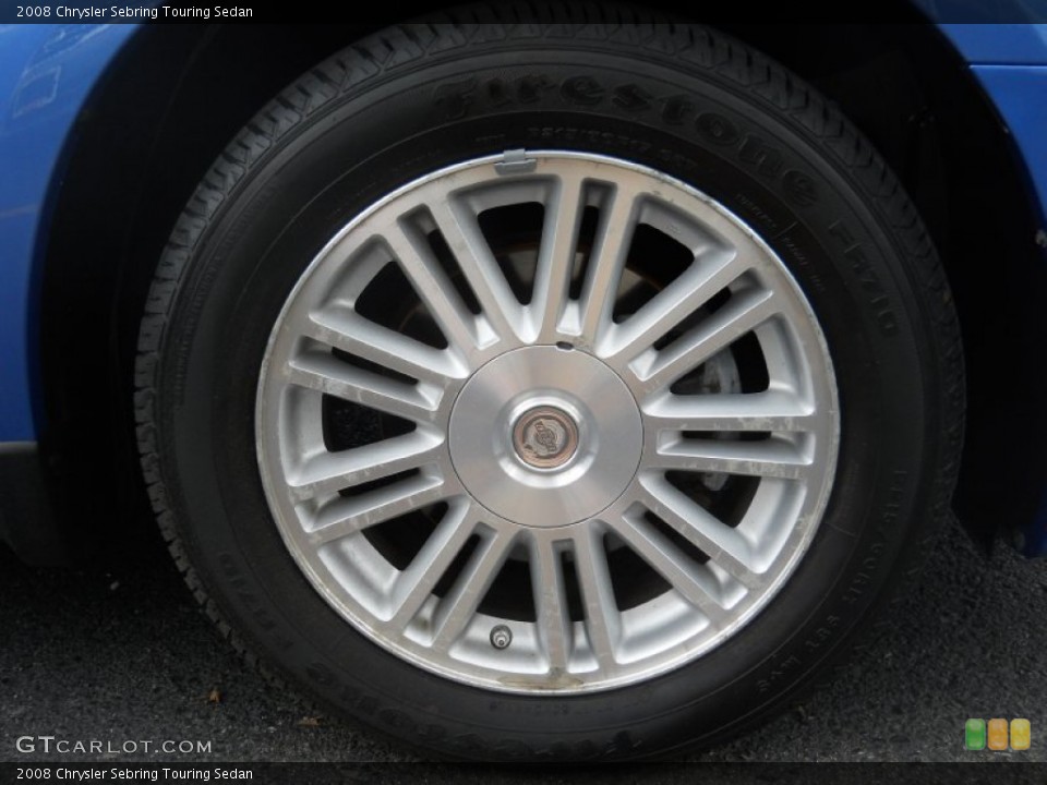 2008 Chrysler Sebring Touring Sedan Wheel and Tire Photo #52919127