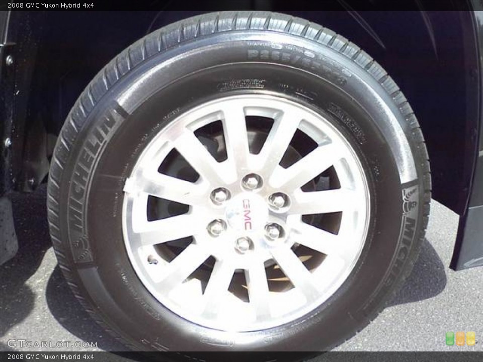 2008 GMC Yukon Hybrid 4x4 Wheel and Tire Photo #52919424
