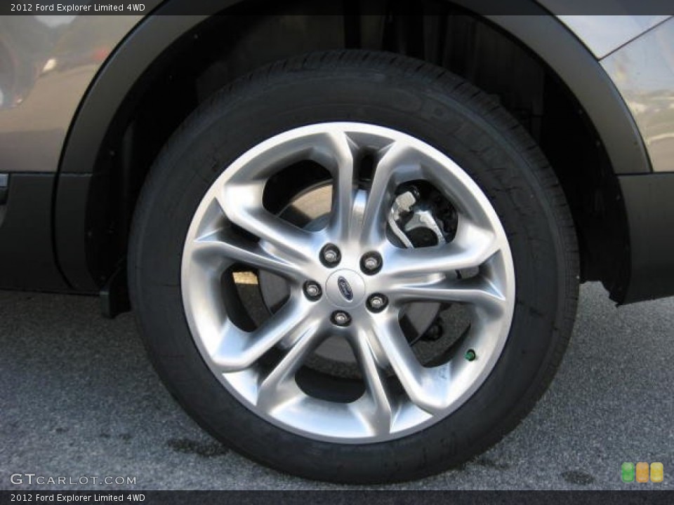 2012 Ford Explorer Limited 4WD Wheel and Tire Photo #52920810