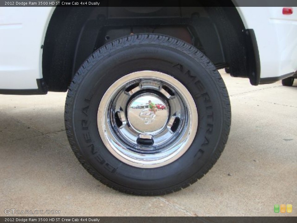 2012 Dodge Ram 3500 HD ST Crew Cab 4x4 Dually Wheel and Tire Photo #52921350