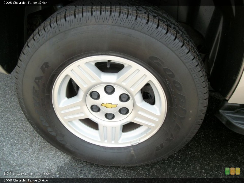 2008 Chevrolet Tahoe LS 4x4 Wheel and Tire Photo #52922622