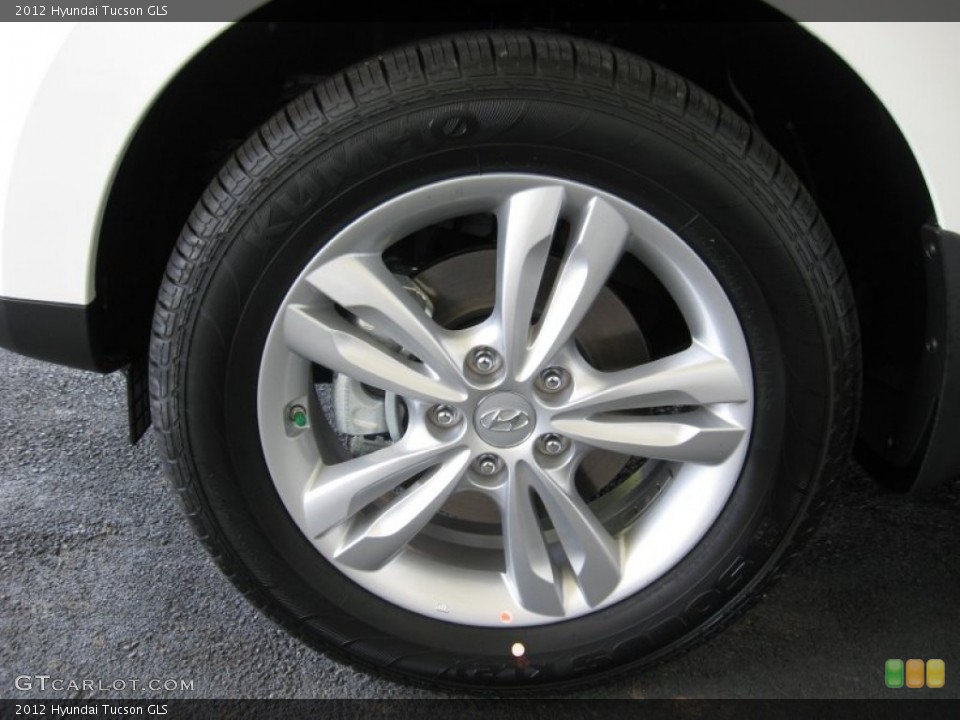 2012 Hyundai Tucson GLS Wheel and Tire Photo #52923154