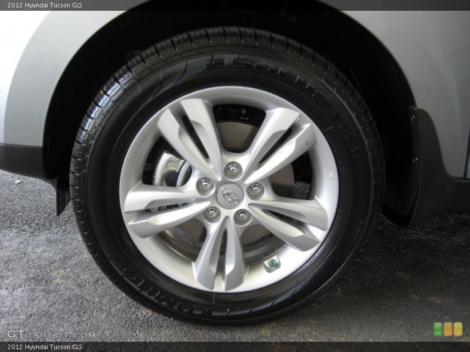 2012 Hyundai Tucson GLS Wheel and Tire Photo #52923589