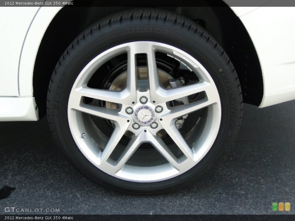 2012 Mercedes-Benz GLK 350 4Matic Wheel and Tire Photo #52928787