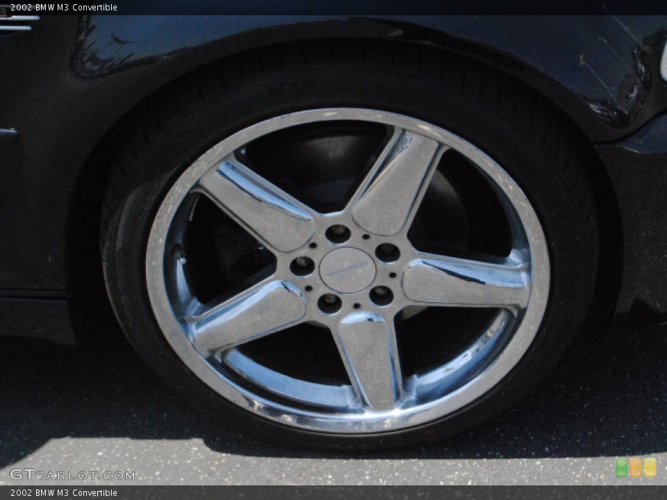 2002 BMW M3 Convertible Wheel and Tire Photo #52928886
