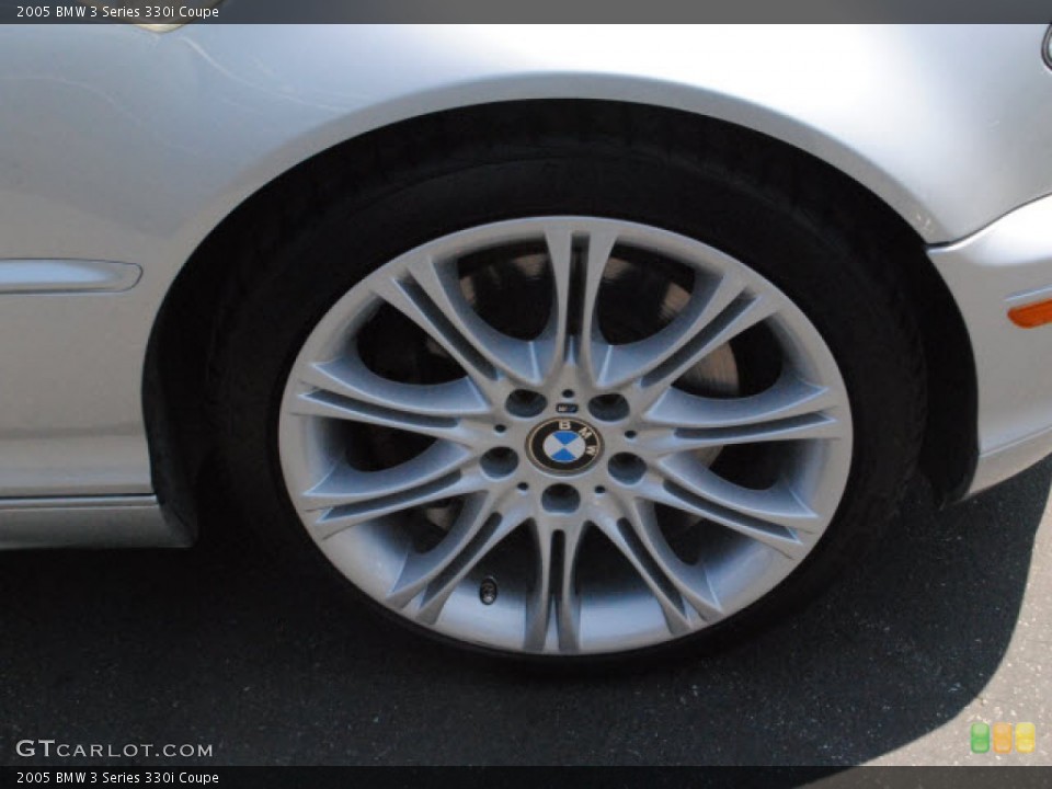 2005 BMW 3 Series 330i Coupe Wheel and Tire Photo #52929270