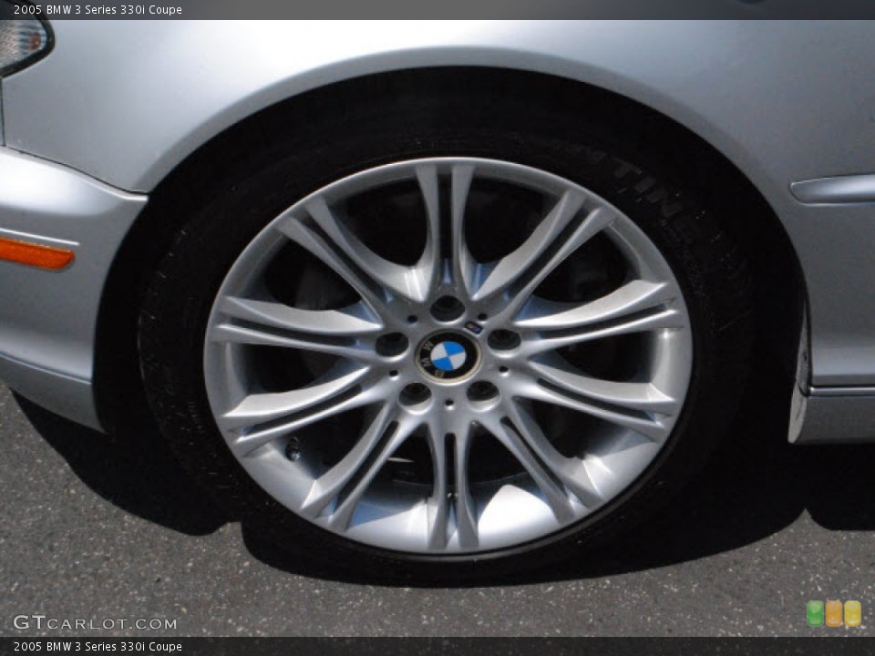 2005 BMW 3 Series 330i Coupe Wheel and Tire Photo #52929567
