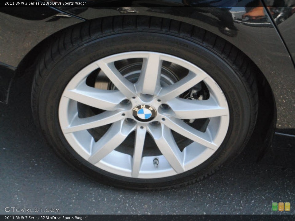 2011 BMW 3 Series 328i xDrive Sports Wagon Wheel and Tire Photo #52931094