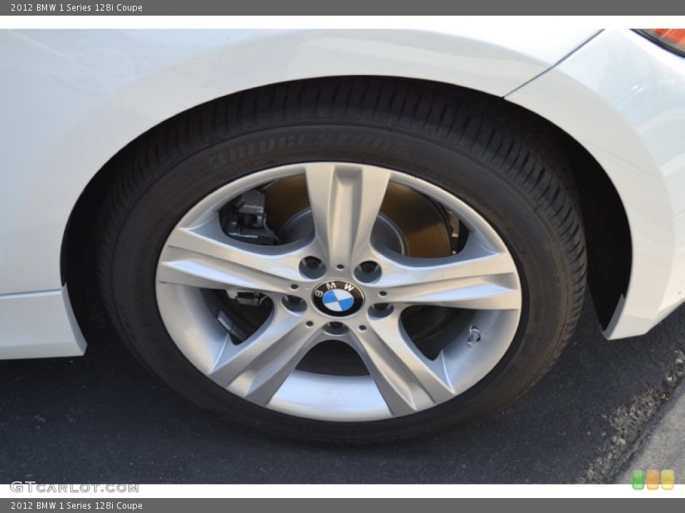 2012 BMW 1 Series 128i Coupe Wheel and Tire Photo #52933419
