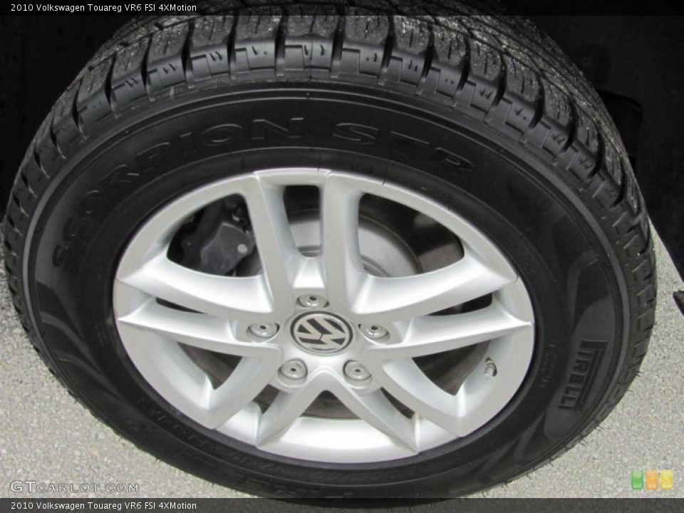 2010 Volkswagen Touareg VR6 FSI 4XMotion Wheel and Tire Photo #52936155