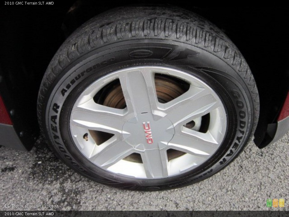 2010 GMC Terrain SLT AWD Wheel and Tire Photo #52938099